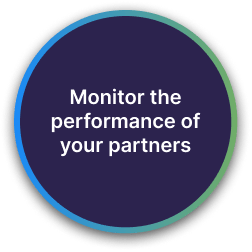 Monitor the performance of your partners